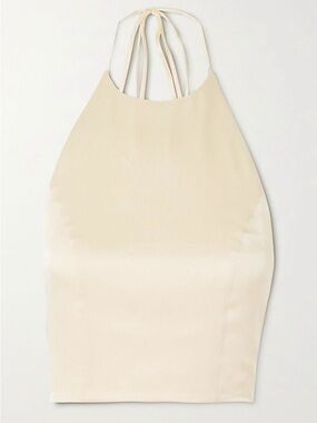 Anine Bing Leslie Top in Oyster